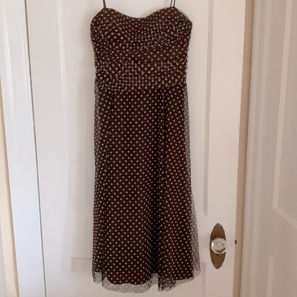 💗ELIZA J RETRO POLKADOT DRESS💗